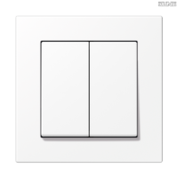 Jung BRG 12-5 PK 42 Abdeckung mit Kipphebel "Kegel" 1-fach 2 Kipphebel