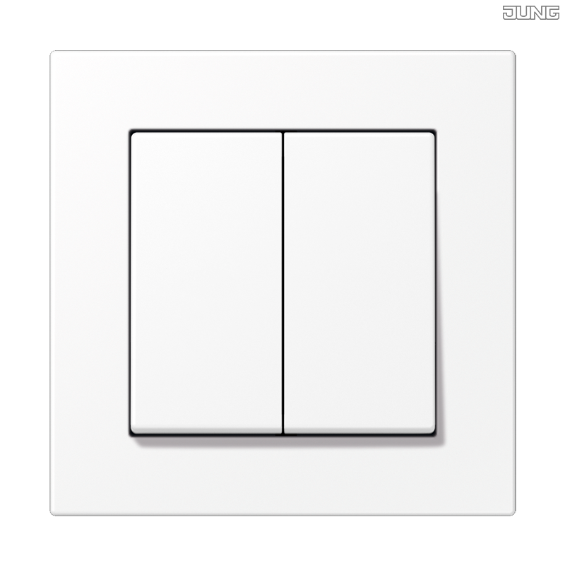 Jung BRG 12-5 PK 42 Abdeckung mit Kipphebel "Kegel" 1-fach 2 Kipphebel