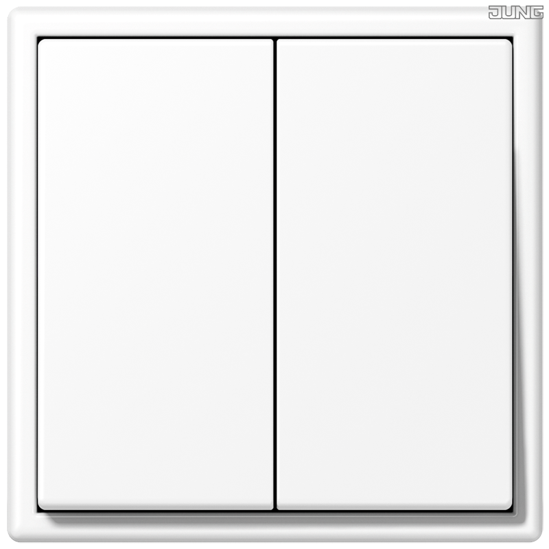 Jung BRG 12-5 PK 42 Abdeckung mit Kipphebel "Kegel" 1-fach 2 Kipphebel