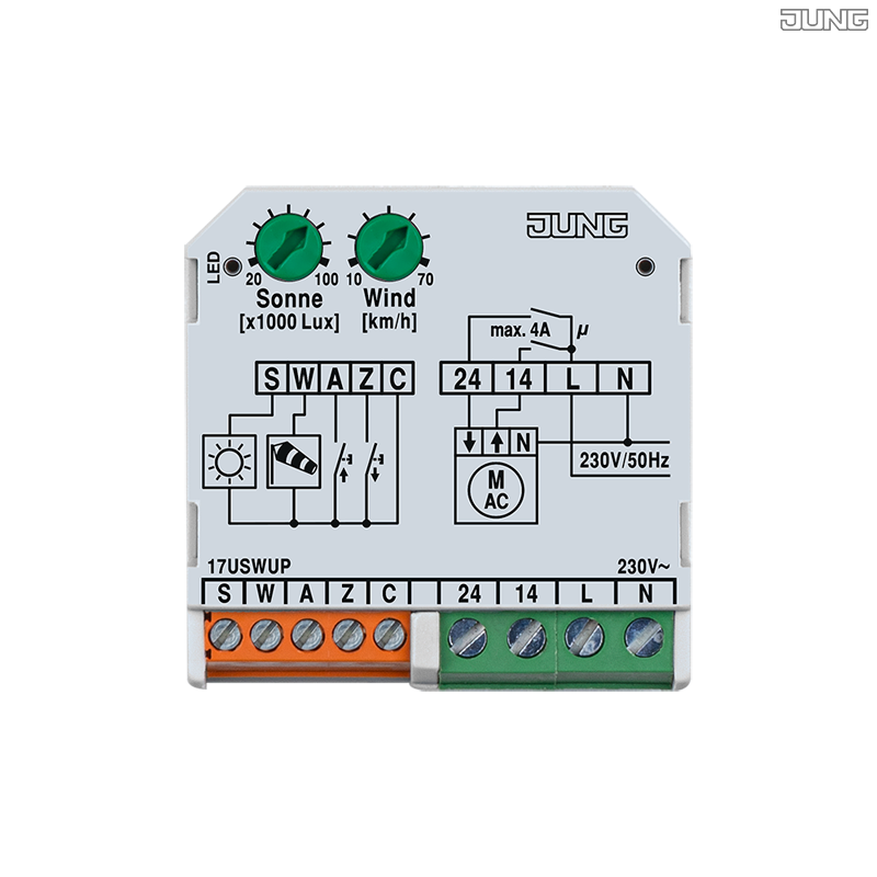Jung BRG 12-5 PK 42 Abdeckung mit Kipphebel "Kegel" 1-fach 2 Kipphebel