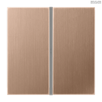 Jung BRG 12-5 PK 42 Abdeckung mit Kipphebel "Kegel" 1-fach 2 Kipphebel