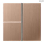 Jung BRG 12-5 PK 42 Abdeckung mit Kipphebel "Kegel" 1-fach 2 Kipphebel