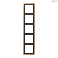 Jung BRG 12-5 PK 42 Abdeckung mit Kipphebel "Kegel" 1-fach 2 Kipphebel