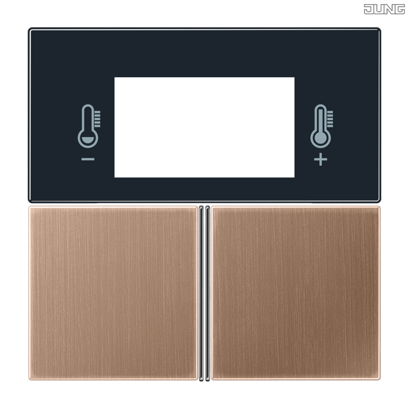 Jung BRG 12-5 PK 42 Abdeckung mit Kipphebel "Kegel" 1-fach 2 Kipphebel