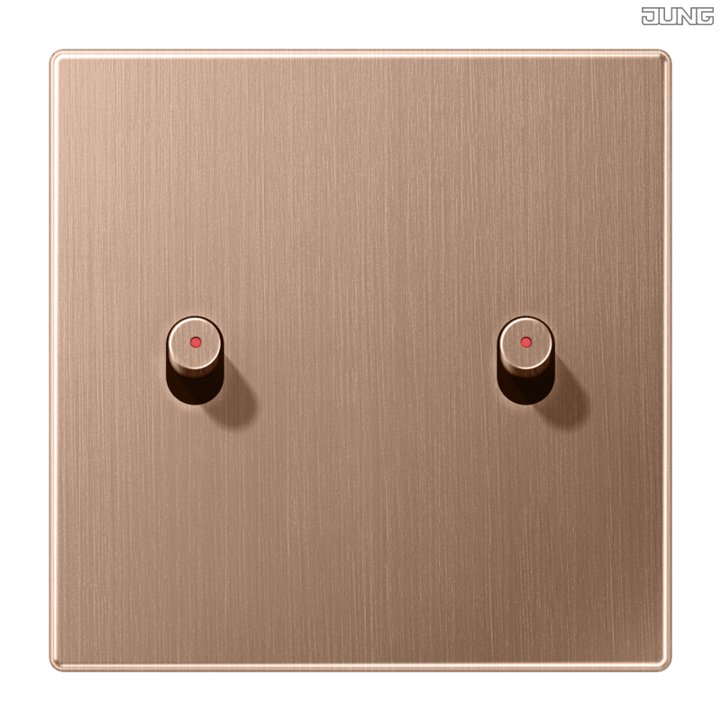 Jung BRG 12-5 PK 42 Abdeckung mit Kipphebel "Kegel" 1-fach 2 Kipphebel