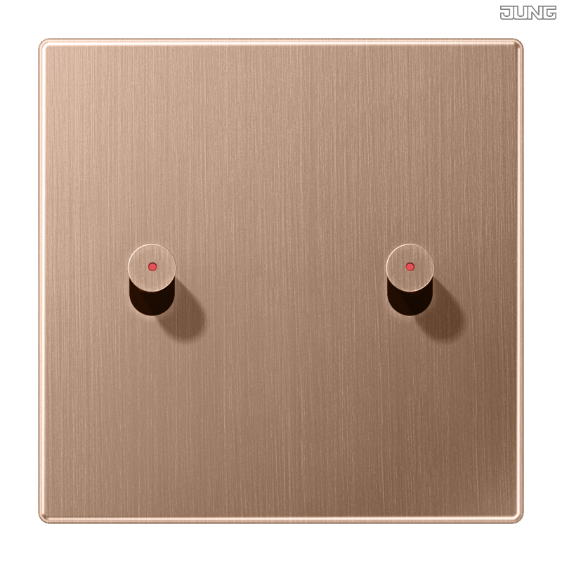 Jung BRG 12-5 PK 42 Abdeckung mit Kipphebel "Kegel" 1-fach 2 Kipphebel