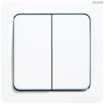 Jung BRG 12-5 PK 42 Abdeckung mit Kipphebel "Kegel" 1-fach 2 Kipphebel