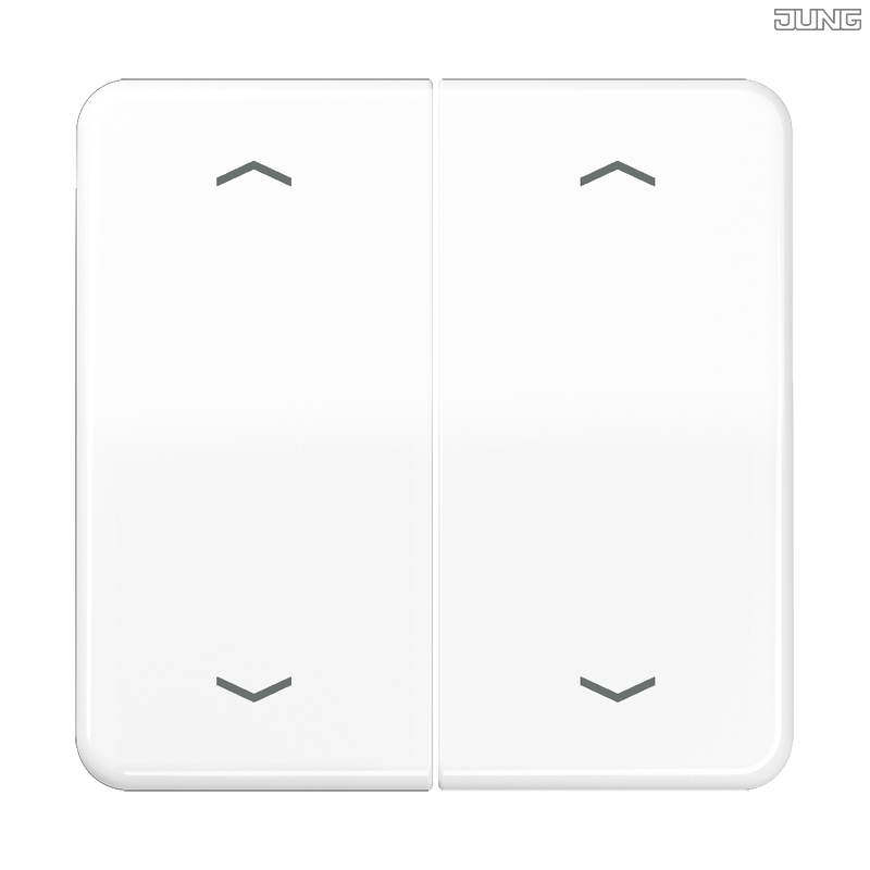 Jung BRG 12-5 PK 42 Abdeckung mit Kipphebel "Kegel" 1-fach 2 Kipphebel