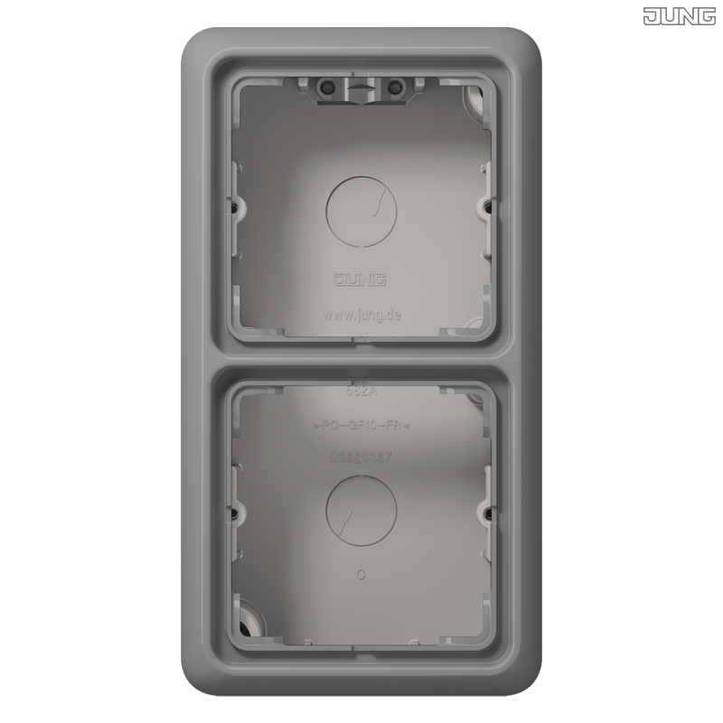 Jung BRG 12-5 PK 42 Abdeckung mit Kipphebel "Kegel" 1-fach 2 Kipphebel
