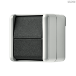 Jung BRG 12-5 PK 42 Abdeckung mit Kipphebel "Kegel" 1-fach 2 Kipphebel