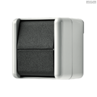 Jung BRG 12-5 PK 42 Abdeckung mit Kipphebel "Kegel" 1-fach 2 Kipphebel