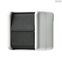 Jung BRG 12-5 PK 42 Abdeckung mit Kipphebel "Kegel" 1-fach 2 Kipphebel