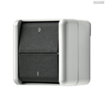 Jung BRG 12-5 PK 42 Abdeckung mit Kipphebel "Kegel" 1-fach 2 Kipphebel