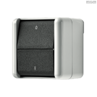 Jung BRG 12-5 PK 42 Abdeckung mit Kipphebel "Kegel" 1-fach 2 Kipphebel