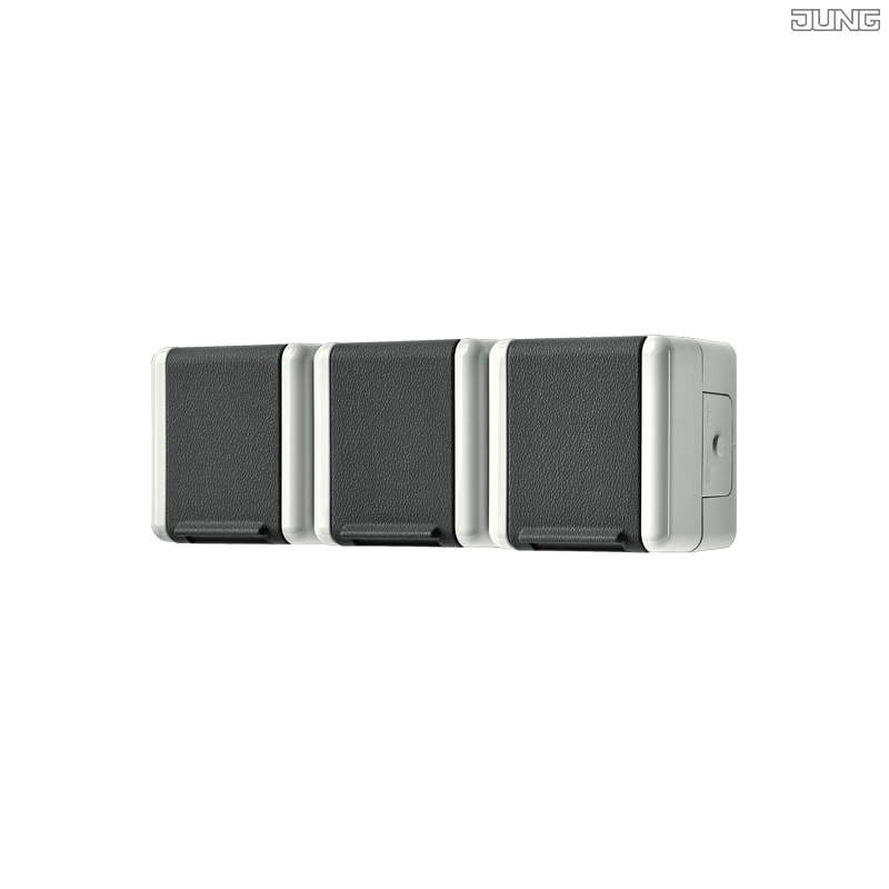 Jung BRG 12-5 PK 42 Abdeckung mit Kipphebel "Kegel" 1-fach 2 Kipphebel