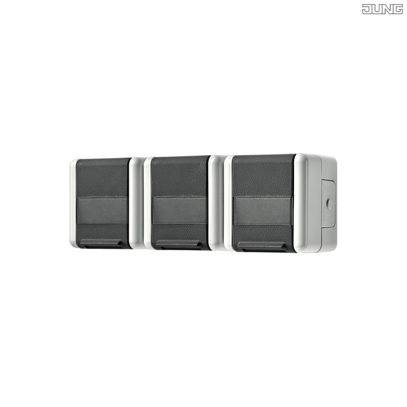 Jung BRG 12-5 PK 42 Abdeckung mit Kipphebel "Kegel" 1-fach 2 Kipphebel