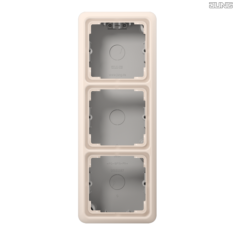 Jung BRG 12-5 PK 42 Abdeckung mit Kipphebel "Kegel" 1-fach 2 Kipphebel