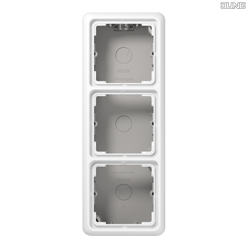Jung BRG 12-5 PK 42 Abdeckung mit Kipphebel "Kegel" 1-fach 2 Kipphebel