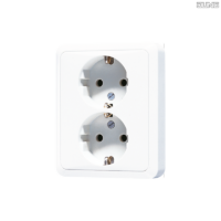 Jung BRG 12-5 PK 42 Abdeckung mit Kipphebel "Kegel" 1-fach 2 Kipphebel