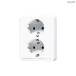 Jung BRG 12-5 PK 42 Abdeckung mit Kipphebel "Kegel" 1-fach 2 Kipphebel