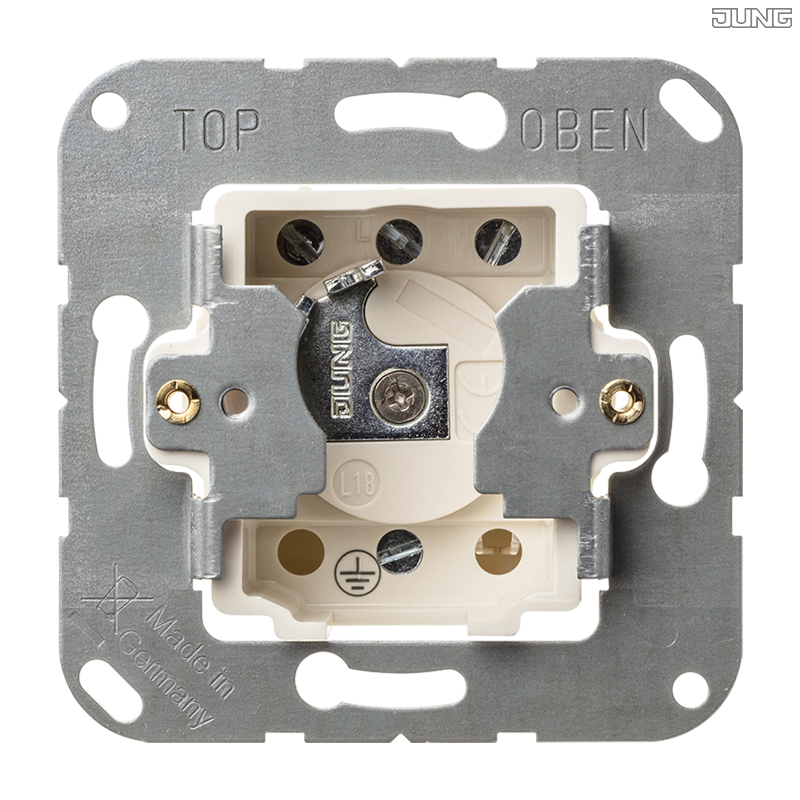 Jung BRG 12-5 PK 42 Abdeckung mit Kipphebel "Kegel" 1-fach 2 Kipphebel