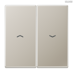Jung BRG 12-5 PK 42 Abdeckung mit Kipphebel "Kegel" 1-fach 2 Kipphebel