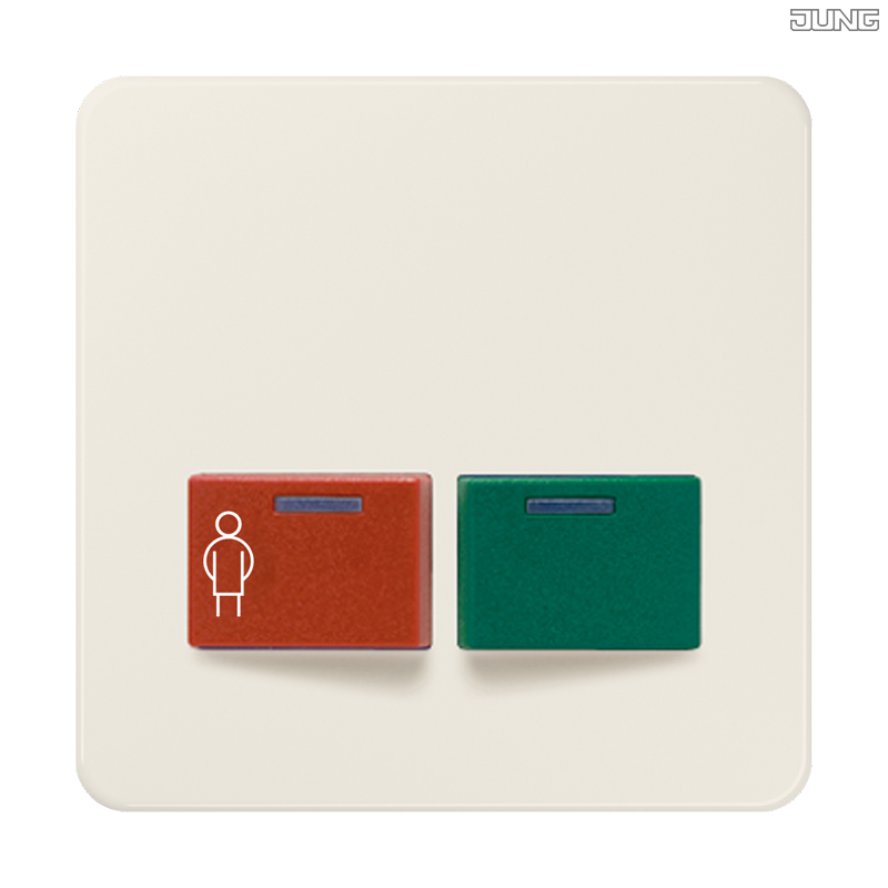 Jung BRG 12-5 PK 42 Abdeckung mit Kipphebel "Kegel" 1-fach 2 Kipphebel