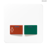 Jung BRG 12-5 PK 42 Abdeckung mit Kipphebel "Kegel" 1-fach 2 Kipphebel
