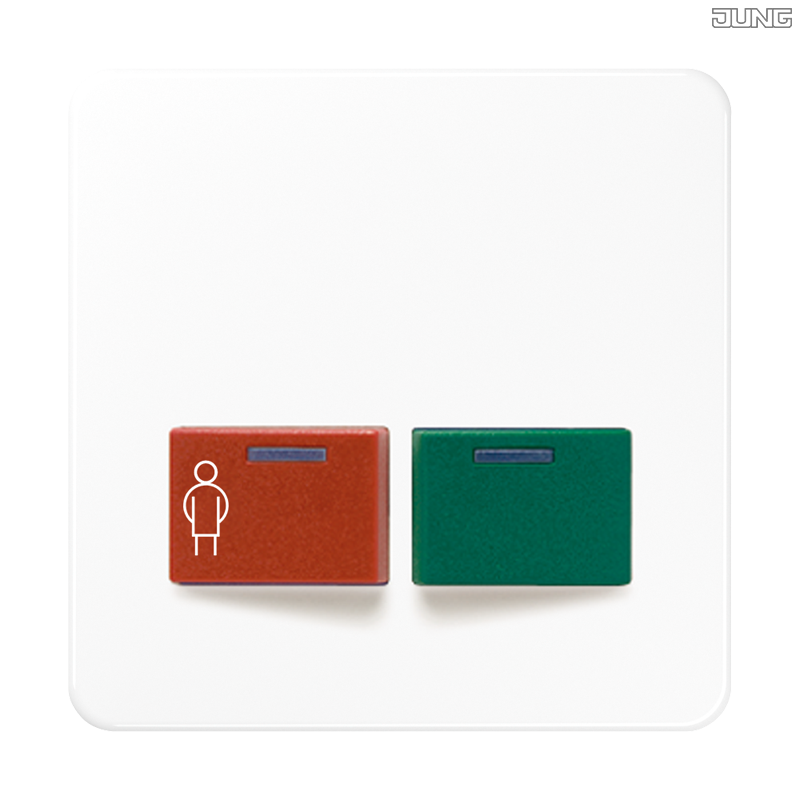 Jung BRG 12-5 PK 42 Abdeckung mit Kipphebel "Kegel" 1-fach 2 Kipphebel