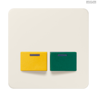 Jung BRG 12-5 PK 42 Abdeckung mit Kipphebel "Kegel" 1-fach 2 Kipphebel
