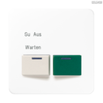 Jung BRG 12-5 PK 42 Abdeckung mit Kipphebel "Kegel" 1-fach 2 Kipphebel