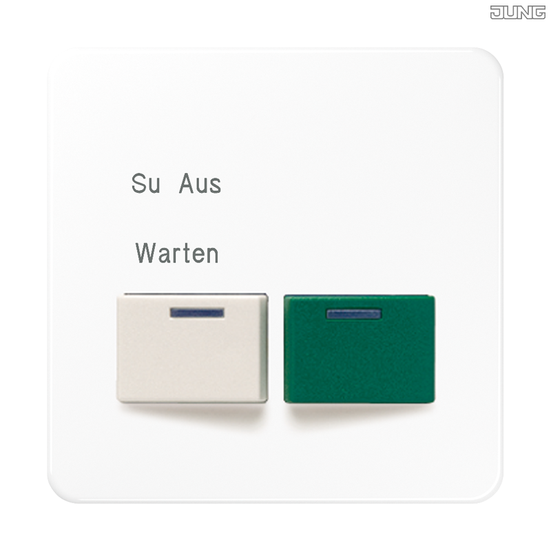 Jung BRG 12-5 PK 42 Abdeckung mit Kipphebel "Kegel" 1-fach 2 Kipphebel