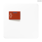 Jung BRG 12-5 PK 42 Abdeckung mit Kipphebel "Kegel" 1-fach 2 Kipphebel