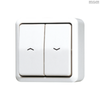 Jung BRG 12-5 PK 42 Abdeckung mit Kipphebel "Kegel" 1-fach 2 Kipphebel