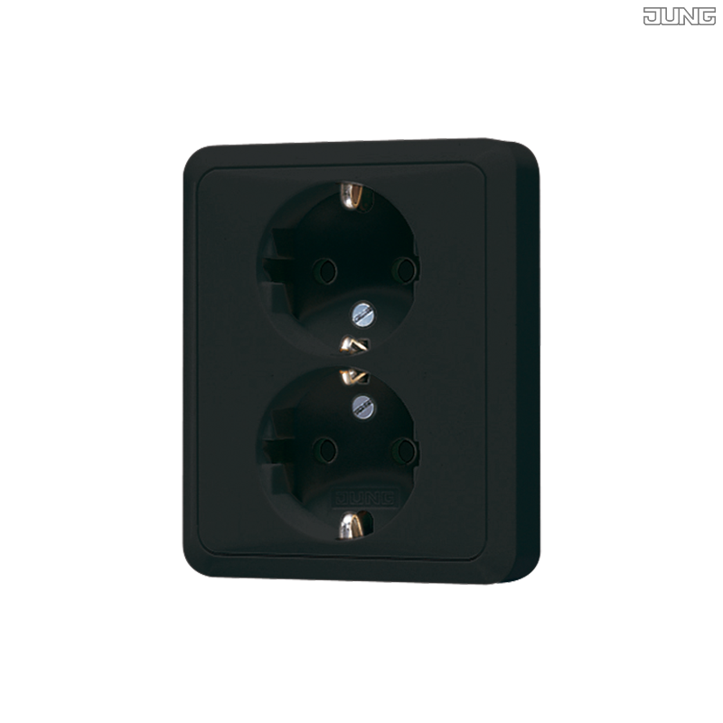 Jung BRG 12-5 PK 42 Abdeckung mit Kipphebel "Kegel" 1-fach 2 Kipphebel