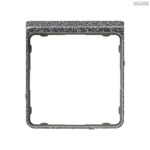 Jung BRG 12-5 PK 42 Abdeckung mit Kipphebel "Kegel" 1-fach 2 Kipphebel