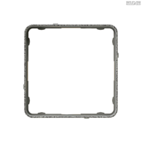 Jung BRG 12-5 PK 42 Abdeckung mit Kipphebel "Kegel" 1-fach 2 Kipphebel