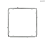 Jung BRG 12-5 PK 42 Abdeckung mit Kipphebel "Kegel" 1-fach 2 Kipphebel