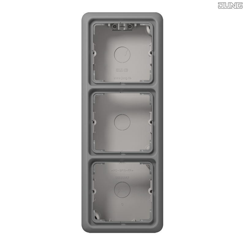 Jung BRG 12-5 PK 42 Abdeckung mit Kipphebel "Kegel" 1-fach 2 Kipphebel