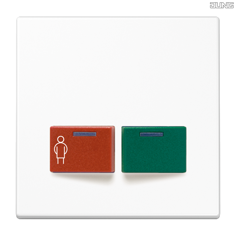 Jung BRG 12-5 PK 42 Abdeckung mit Kipphebel "Kegel" 1-fach 2 Kipphebel