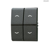 Jung BRG 12-5 PK 42 Abdeckung mit Kipphebel "Kegel" 1-fach 2 Kipphebel