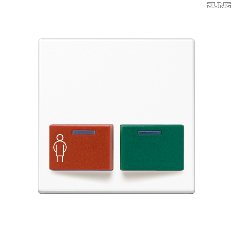 Jung BRG 12-5 PK 42 Abdeckung mit Kipphebel "Kegel" 1-fach 2 Kipphebel