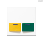 Jung BRG 12-5 PK 42 Abdeckung mit Kipphebel "Kegel" 1-fach 2 Kipphebel