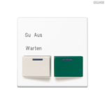 Jung BRG 12-5 PK 42 Abdeckung mit Kipphebel "Kegel" 1-fach 2 Kipphebel
