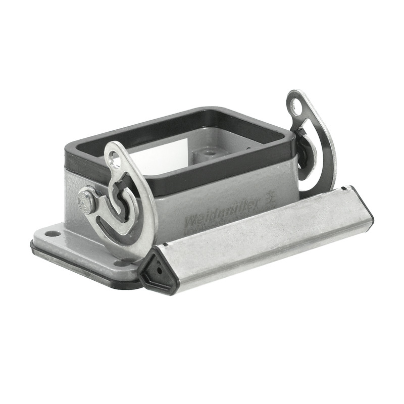 Weidmüller WEIDMÜLLER Anbaugehäuse Längsbügel alu HDC 06B ALU IP66 82x29x68mm oben