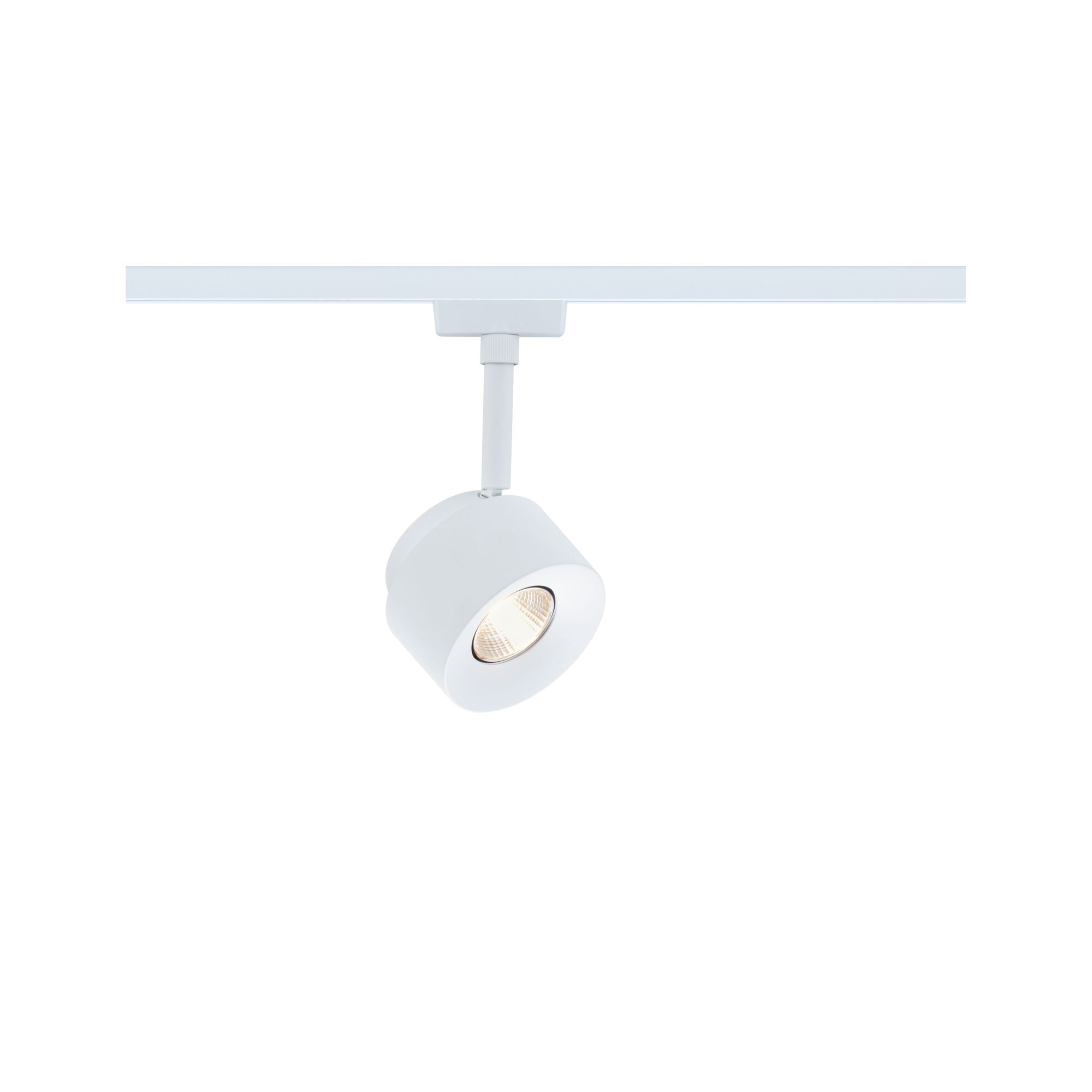 Paulmann PAULMANN LED-Schienenstrahler 7,4W 1LED Pane 948.93 weiß 3000K weiß 650lm weiß matt Aluminium