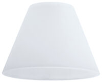 PAULMANN Schirm weiß dir/indir Glas 600.12
