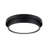 PAULMANN LED-Deckenanbauleuchte 13,5W schwarz Malik 967.80 2700K 850lm