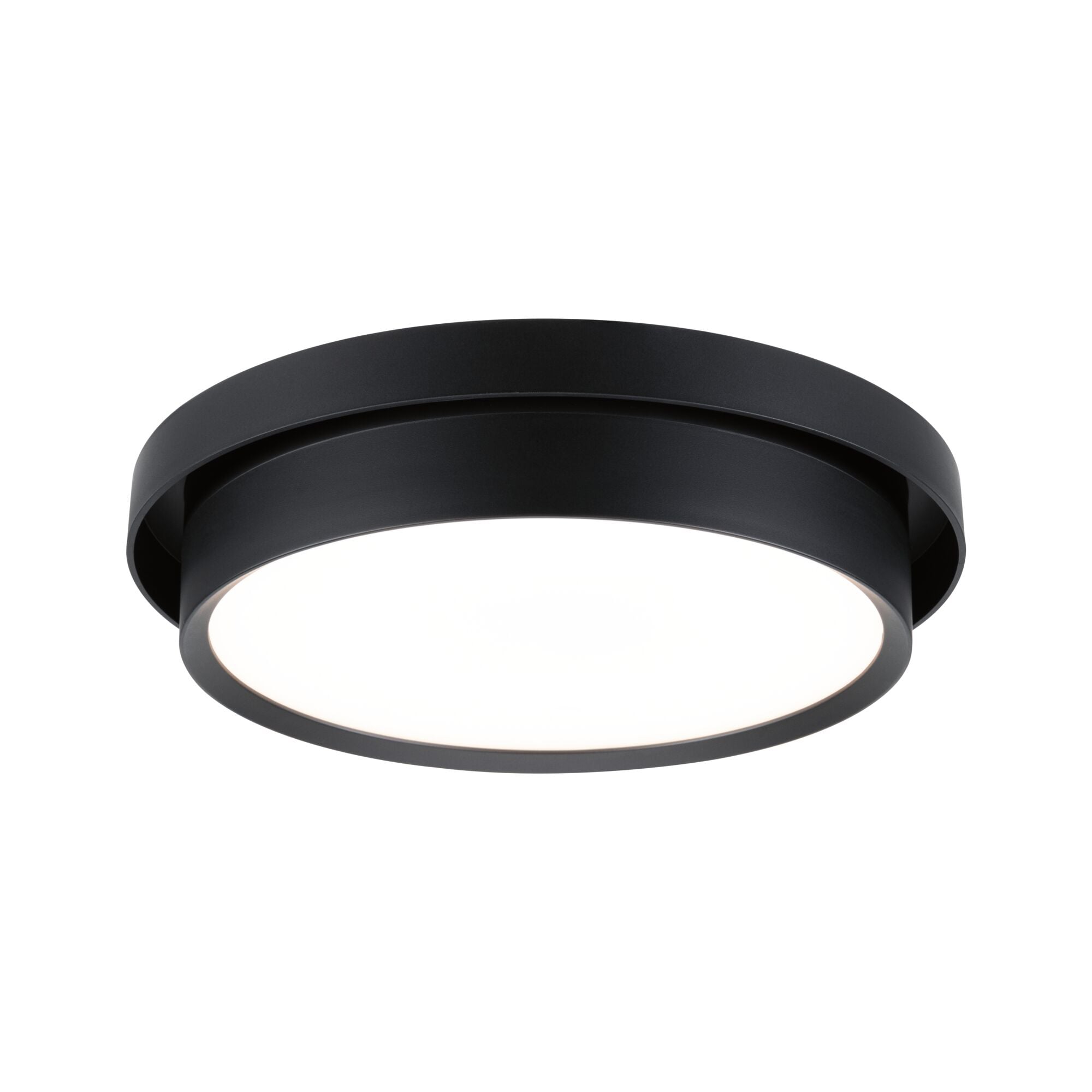 Paulmann PAULMANN LED-Deckenanbauleuchte 13,5W schwarz Malik 967.80 2700K 850lm