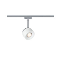 PAULMANN LED-Schienenstrahler 7,4W 1LED Pane 953.73 weiß 2700K weiß 400lm weiß matt Aluminium